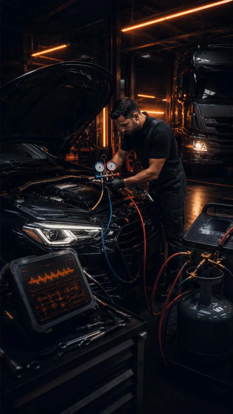Tecnologia aplicada ao diagnóstico de ar-condicionado automotivo Nova Geração