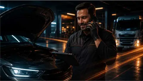Atendimento rápido para ar-condicionado automotivo