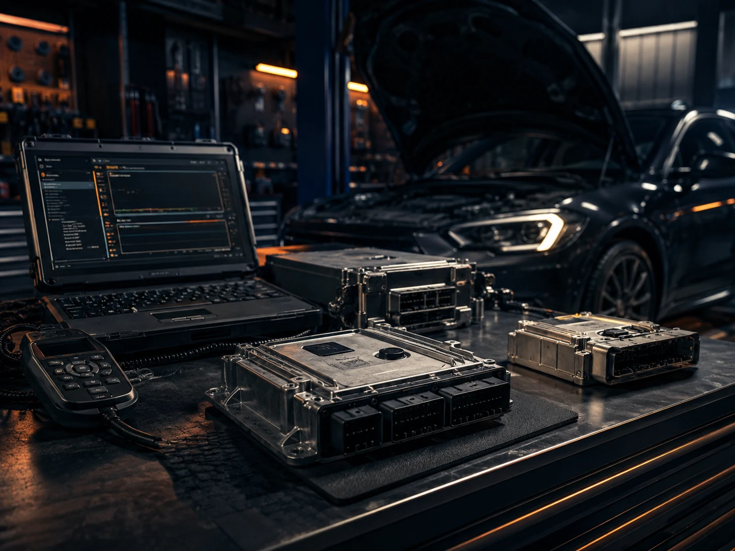 Serviço de módulos automotivos