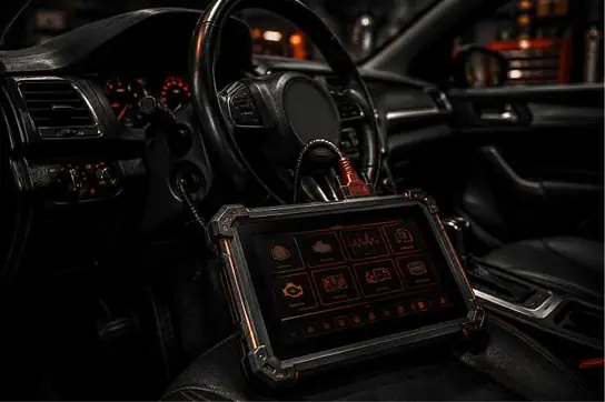 Scanner automotivo e painel