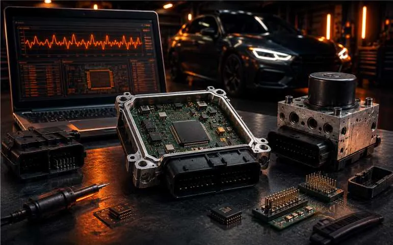 Reparo de módulos automotivos