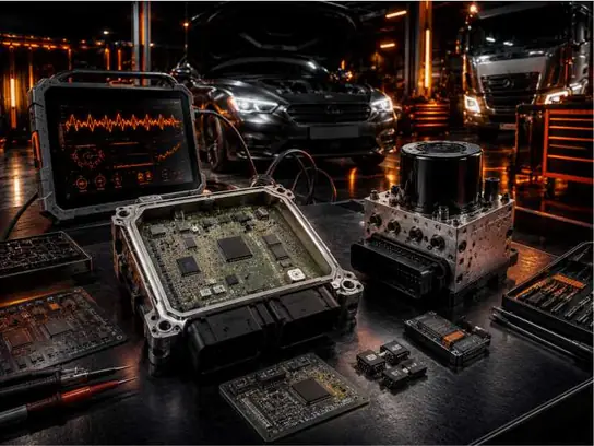 Reparo de módulos ECU ABS TCM
